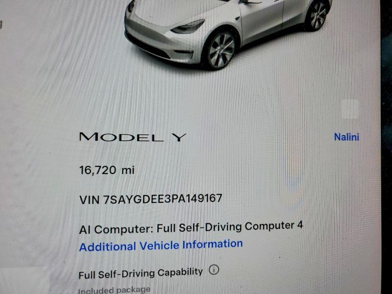 2023 Tesla Model y