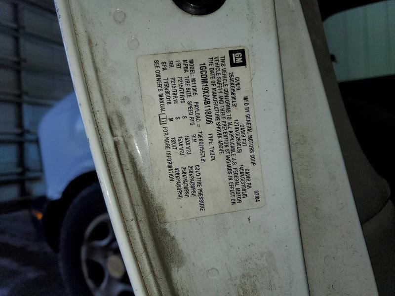 2004 Chev Astro