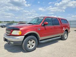 Ford F150 Vehiculos salvage en venta: 2002 Ford F150 Supercrew