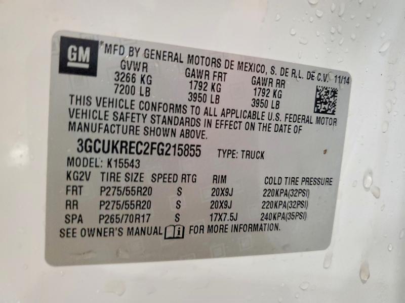 2015 Chevrolet Silverado K1500 LT