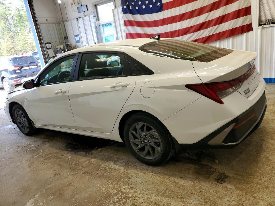 2025 Hyundai Elantra Hybrid Blue