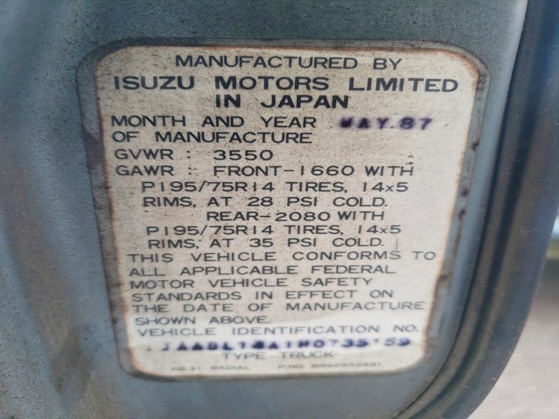1987 Isuzu PUP