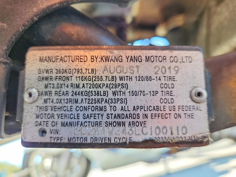 2020 Kymco Usa Inc X-TOWN 300