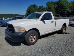 Salvage trucks for sale at Concord, NC auction: 2012 Dodge RAM 1500 ST