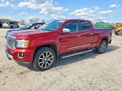 Salvage trucks for sale at West Warren, MA auction: 2019 GMC Canyon Denali