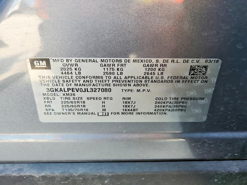 2018 GMC Terrain slt