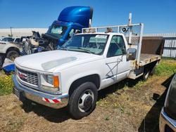 Salvage trucks for sale at Sacramento, CA auction: 2000 GMC Sierra C3500