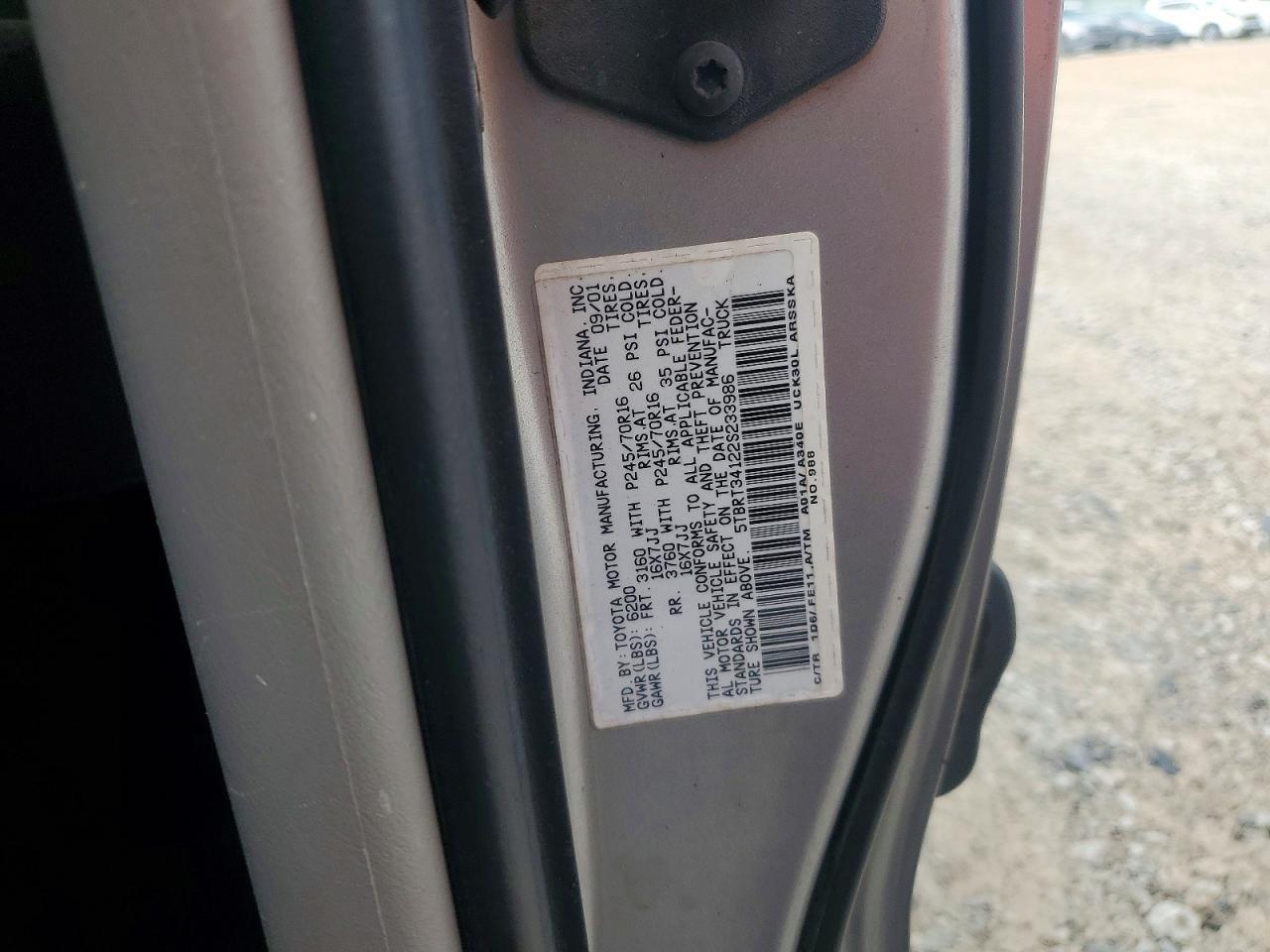 2002 Toyota Tundra SR5 V8