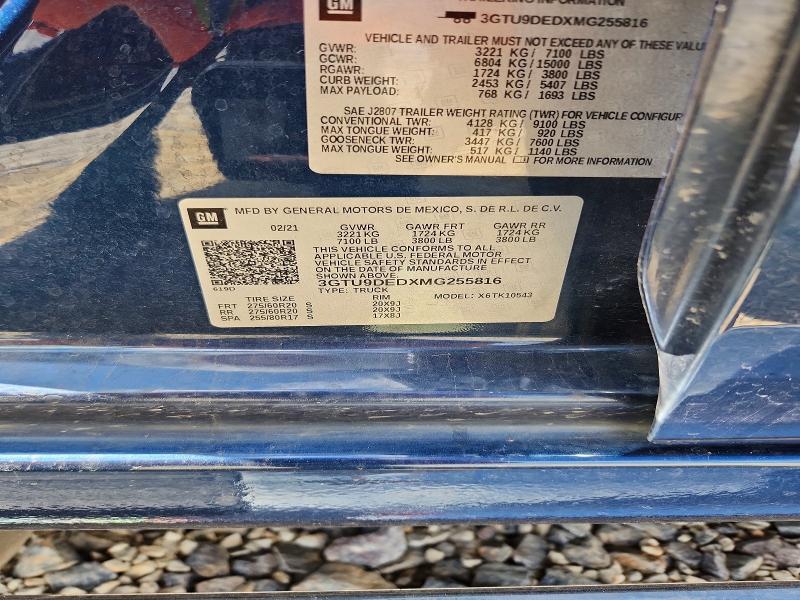 2021 GMC Sierra K1500 SLT