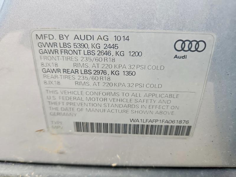 2015 Audi Q5 Premium Plus