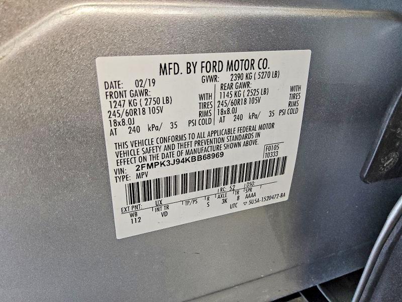 2019 Ford Edge sel