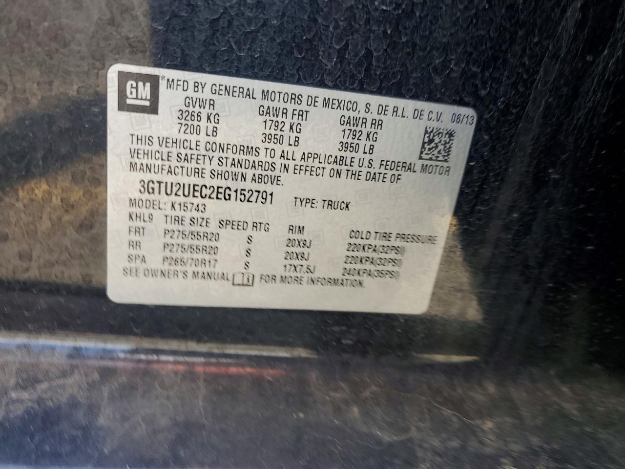2014 GMC Sierra K1500 SLE