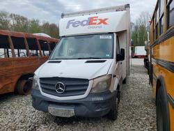 Salvage trucks for sale at West Warren, MA auction: 2014 Mercedes-Benz Sprinter 3500