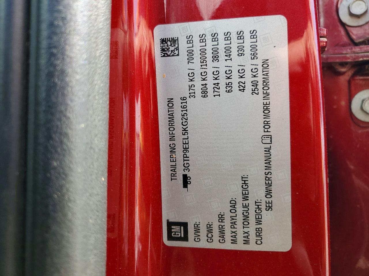 2019 GMC Sierra K1500 AT4