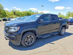 Salvage trucks for sale at East Granby, CT auction: 2021 Chev Colorado