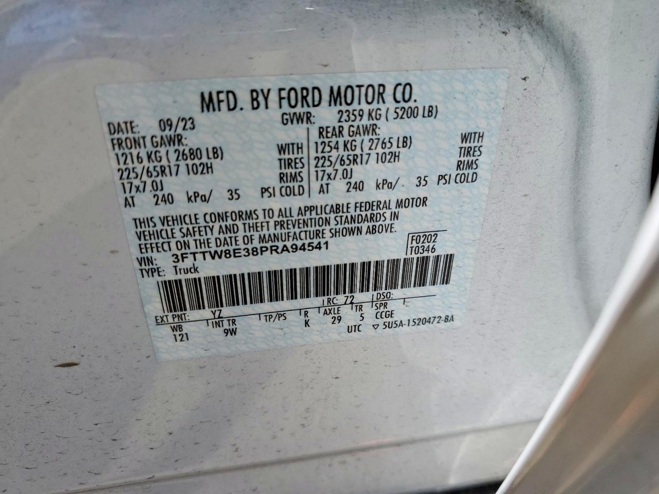 2023 Ford Maverick XL