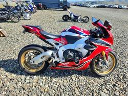 Salvage motorcycles for sale at American Canyon, CA auction: 2019 Honda CBR1000 S