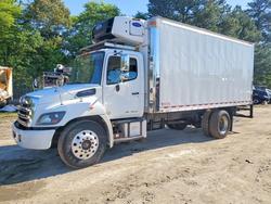 Salvage trucks for sale at Seaford, DE auction: 2017 Hino 258 268