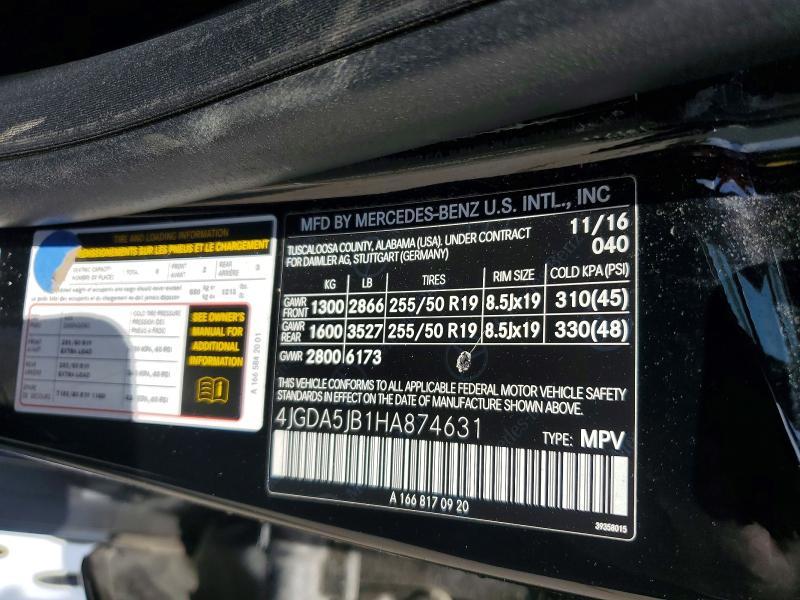 2017 Mercedes-Benz Gle 350