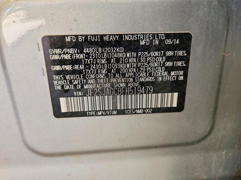 2015 Subaru Forester 2.5i Premium