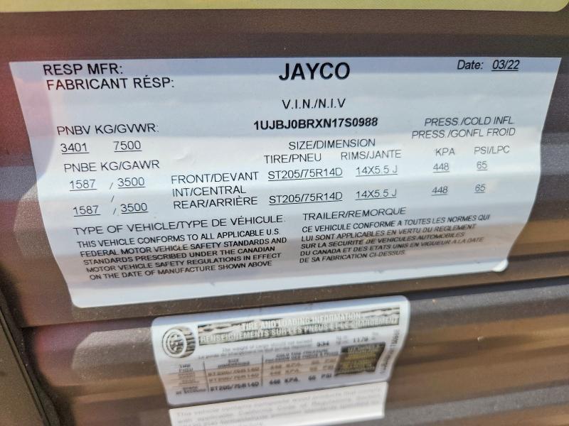 2022 Jayflight Slx By Jay 284BHS