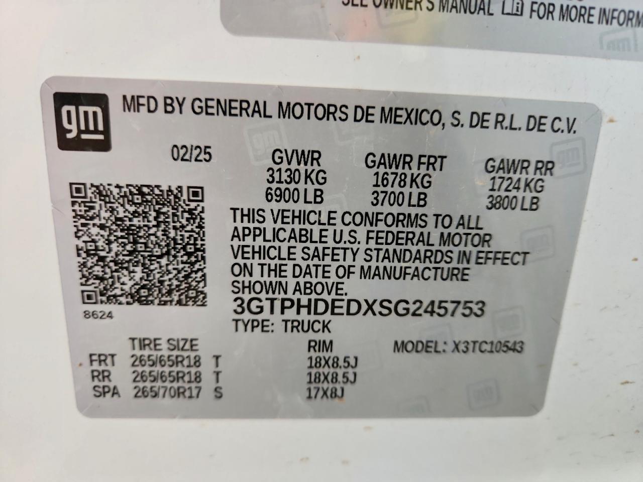 2025 GMC Sierra C1500 SLT
