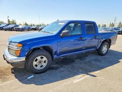 Chevrolet salvage cars for sale: 2005 Chevrolet Colorado