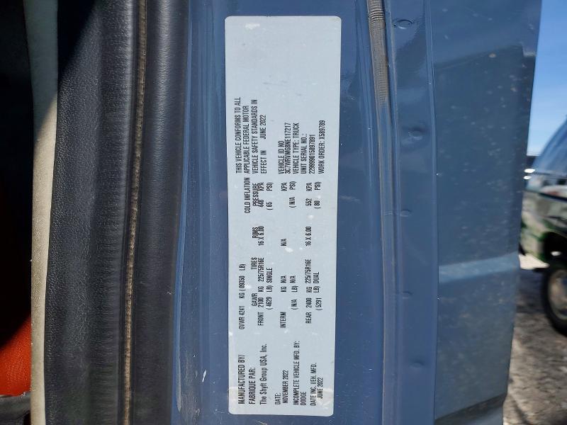 2022 Dodge RAM Promaster 3500 Delivery Truck
