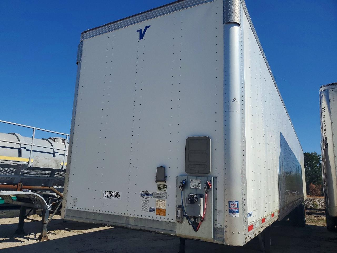 2022 Vanguard Maxcube 53 DRY Van Trailer