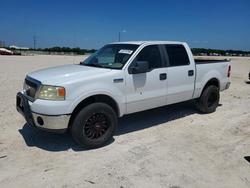 Salvage trucks for sale at New Braunfels, TX auction: 2007 Ford F150 Supercrew
