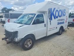 Salvage trucks for sale at Arcadia, FL auction: 2022 Chev Rolet Express Delivery Truck