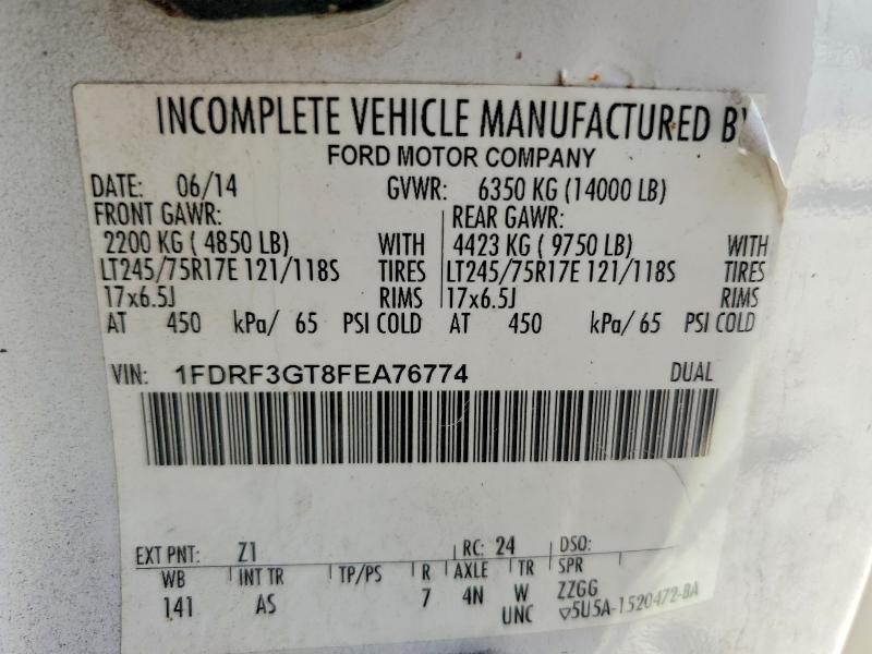 2015 Ford F350 Super Duty