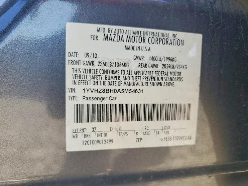 2010 Mazda 6 I