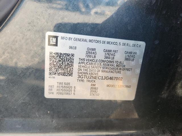 2018 GMC Sierra K1500 slt