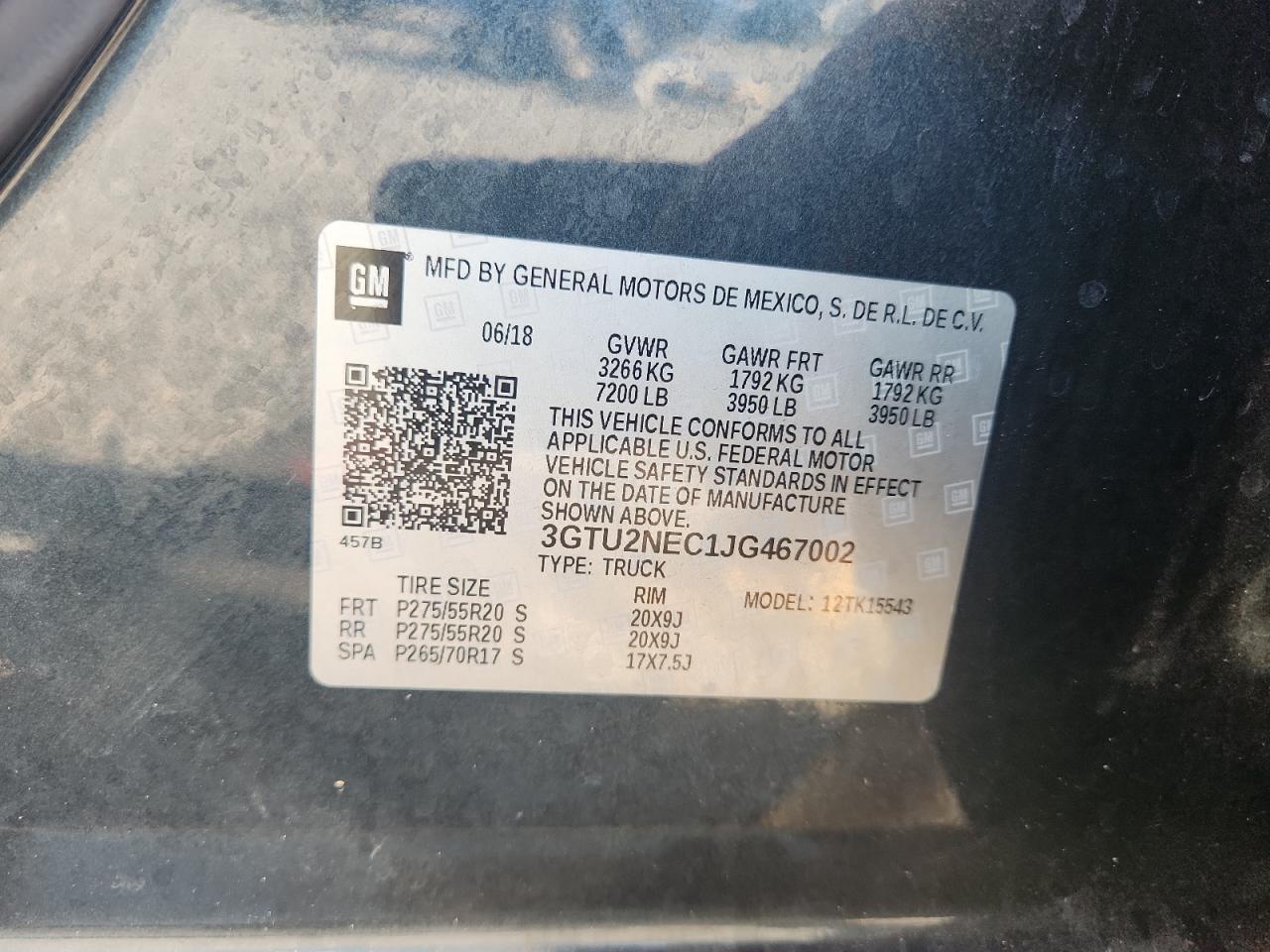 2018 GMC Sierra K1500 SLT