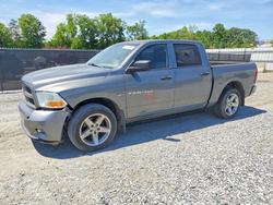 Salvage trucks for sale at Spartanburg, SC auction: 2012 Dodge RAM 1500 ST