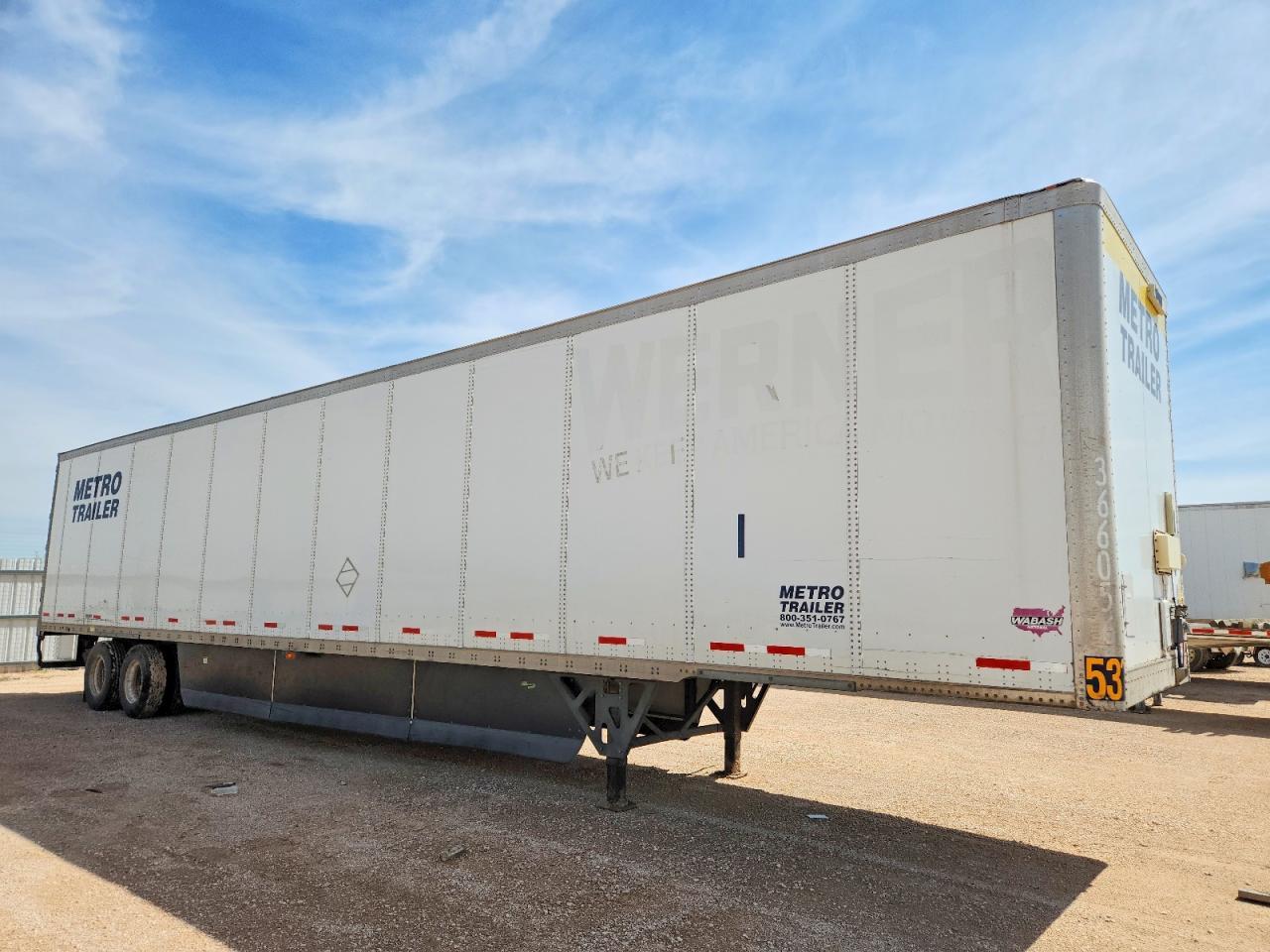 2017 Wabash Dvcvhpc DRY Van Trailer