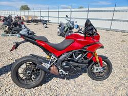 Salvage cars for sale from Copart Magna, UT: 2010 Ducati Multistrada 1200