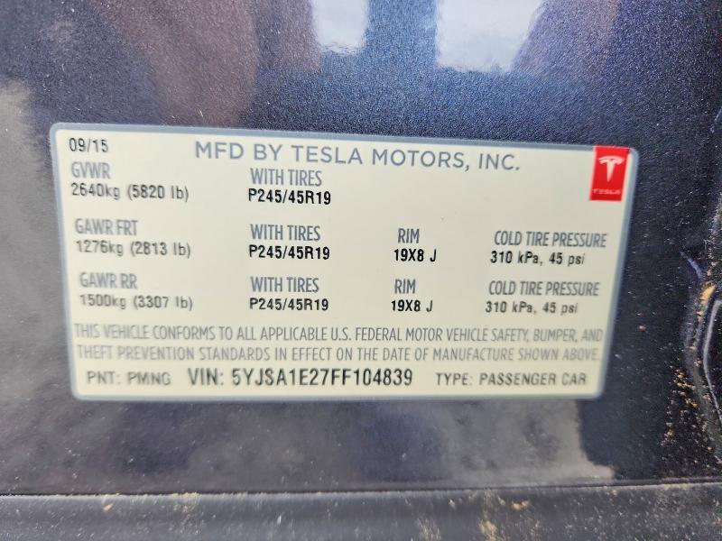 2015 Tesla Model s
