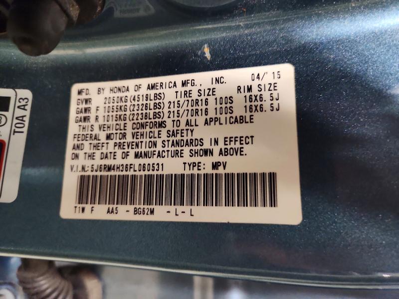 2015 Honda Cr-v lx