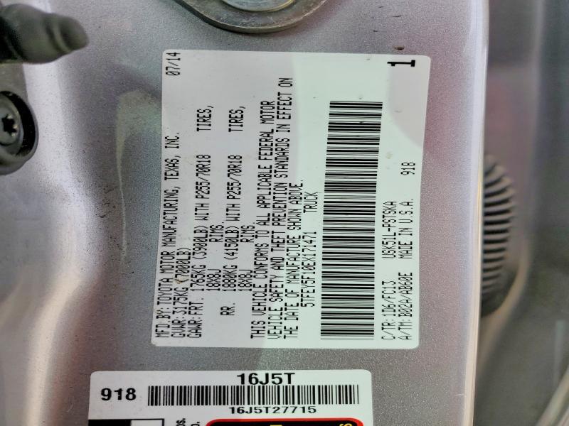 2014 Toyota Tundra Crewmax SR5
