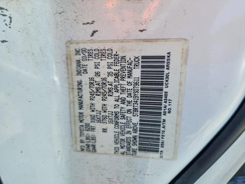 2000 Toyota Tundra SR5