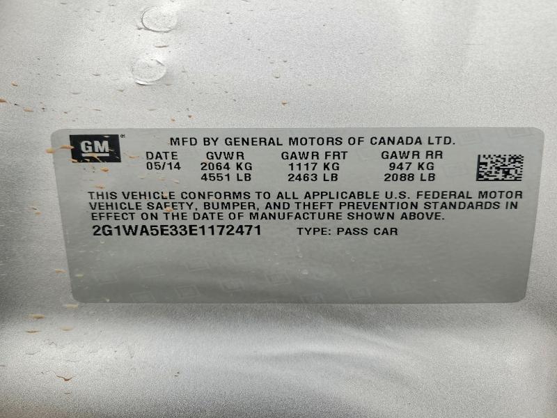 2014 Chevrolet Impala Limited ls