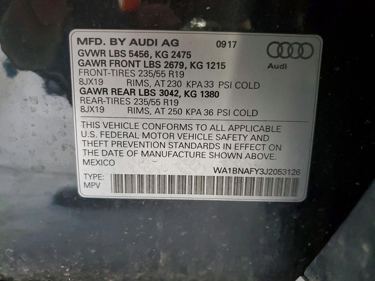 2018 Audi Q5 Premium Plus