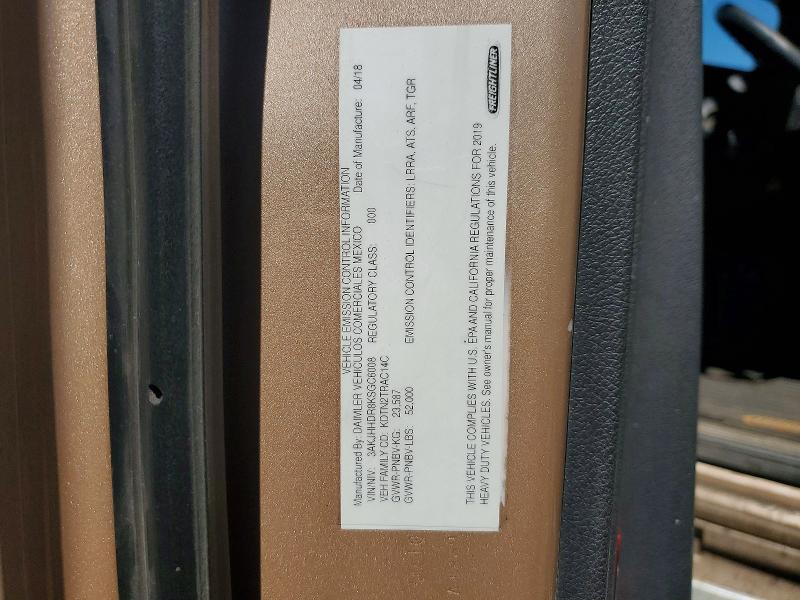 2019 Freigliner Cascadia 126