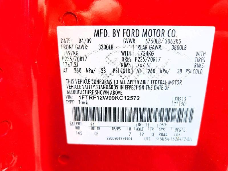 2009 Ford F150