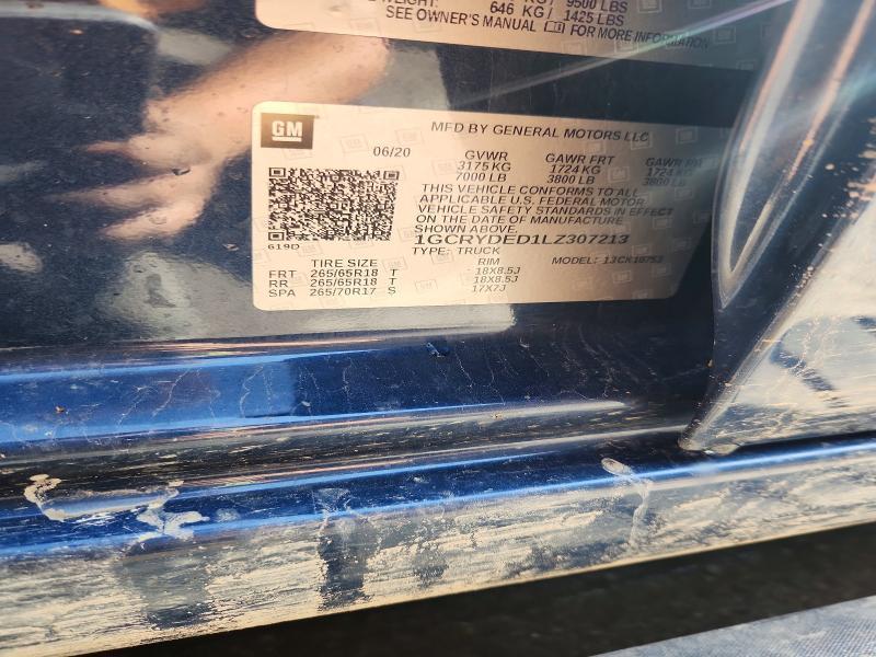 2020 Chevrolet Silverado K1500 LT