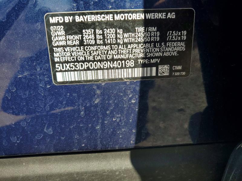 2022 BMW X3 Xdrive30i