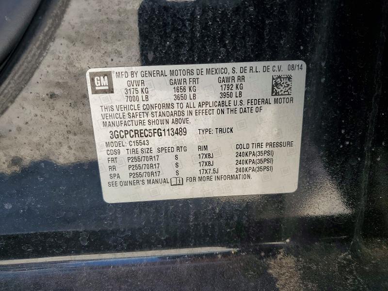 2015 Chevrolet Silverado C1500 LT