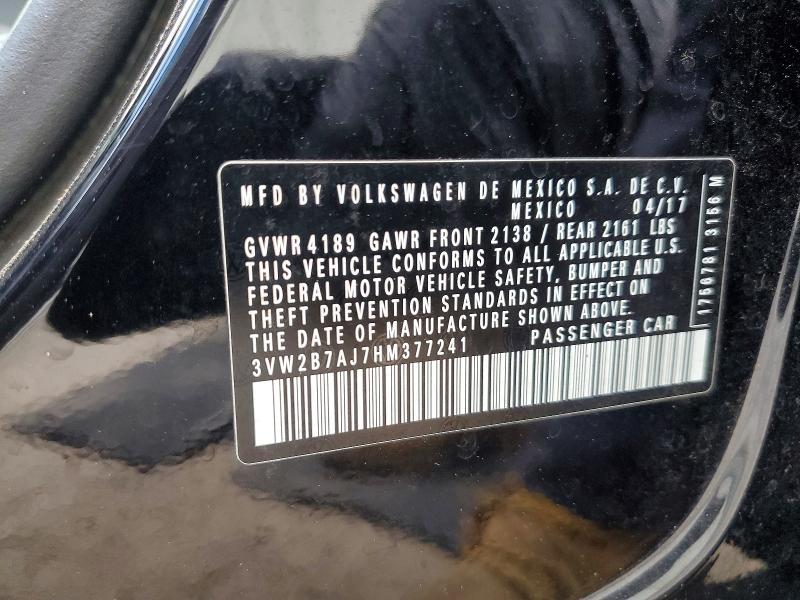 2017 Volkswagen Jetta s